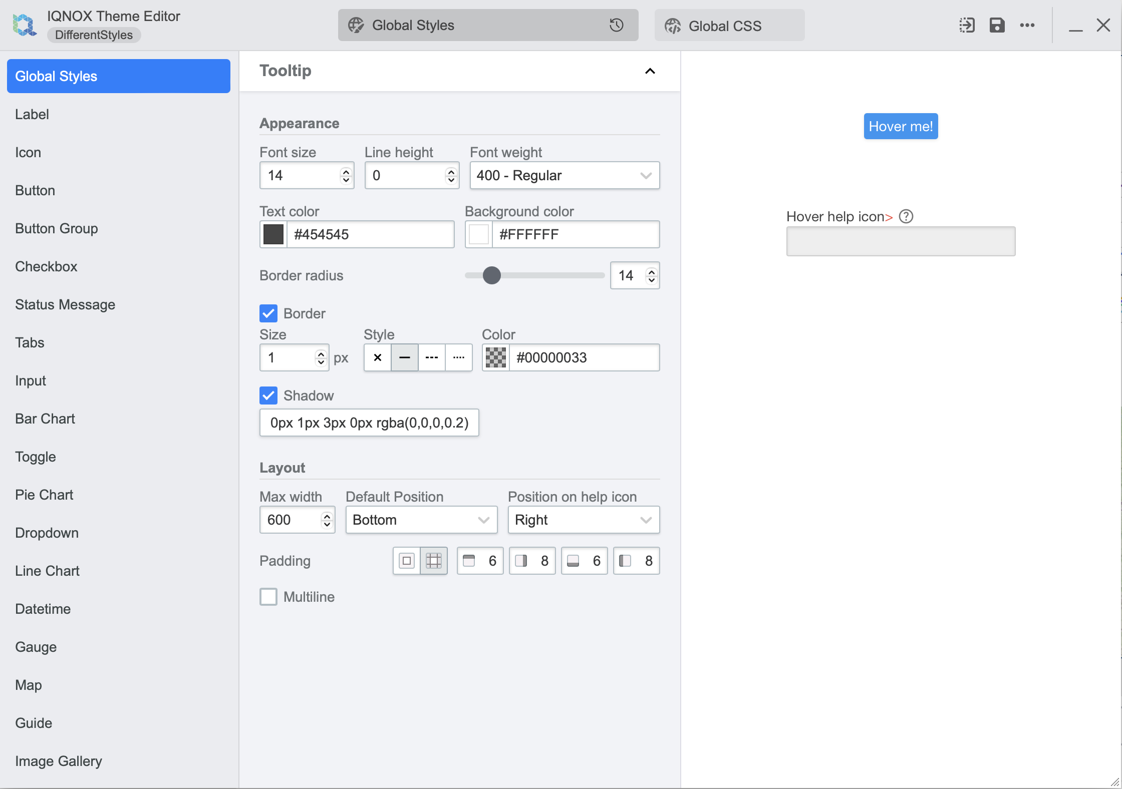 Theme Editor