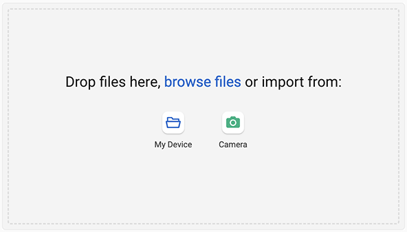 File Upload Widget